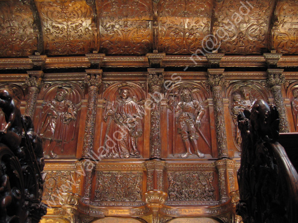 061 Valladolid - Museo N. Colegio San Gregorio - Silleria de San Benito el Real - Andres de Najera y otros 1525-1529