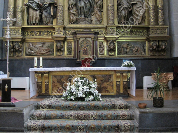 Valladolid - Iglesia de La Magdalena 109 2010 Retablo de Esteban Jordan 1571-1575