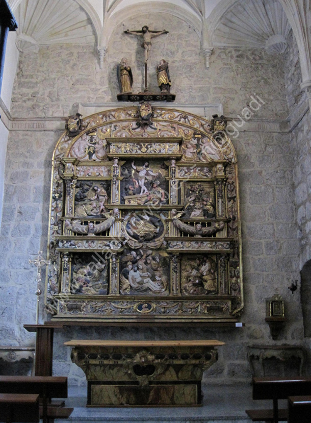 Valladolid - Iglesia de La Magdalena 503 2010 Capilla del Doctor Corral - Retablo S XVI de FRancisco Giralte