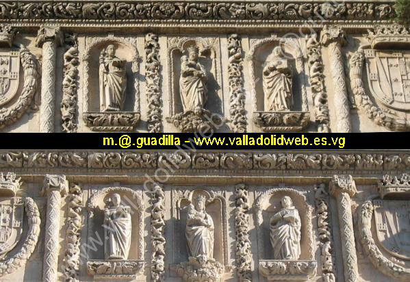 Valladolid - Iglesia de San Pablo - Antes y despues 003