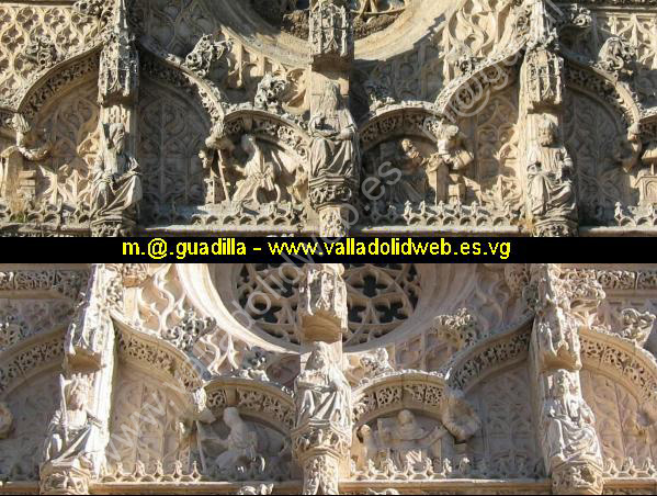 Valladolid - Iglesia de San Pablo - Antes y despues 007