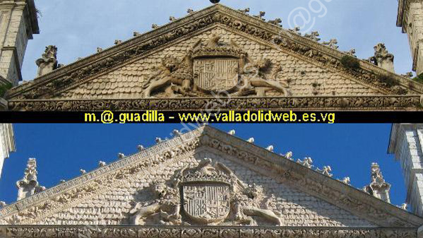 Valladolid - Iglesia de San Pablo - Antes y despues 015