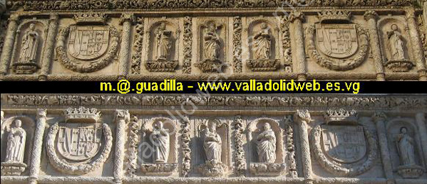 Valladolid - Iglesia de San Pablo - Antes y despues 016
