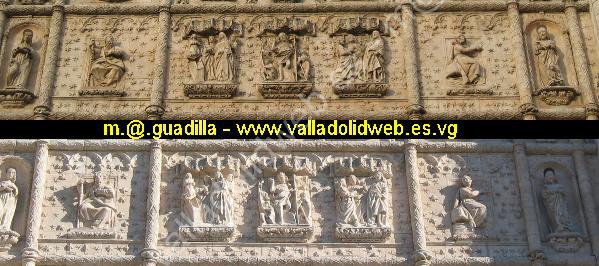 Valladolid - Iglesia de San Pablo - Antes y despues 017