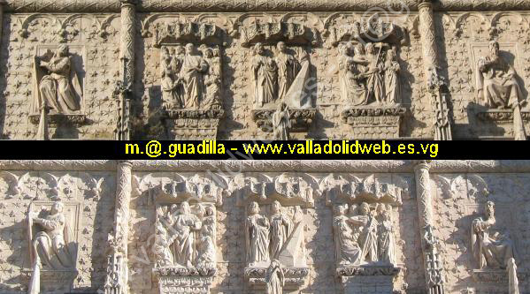 Valladolid - Iglesia de San Pablo - Antes y despues 018