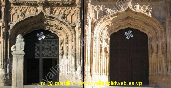 Valladolid - Iglesia de San Pablo - Antes y despues 019