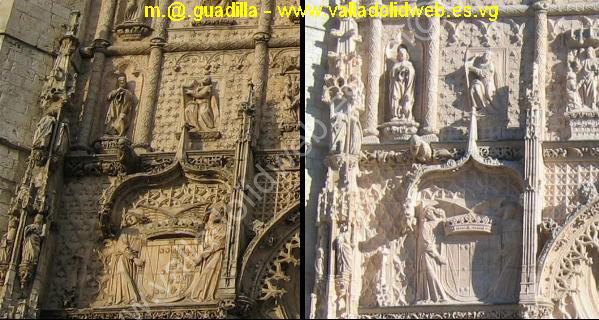 Valladolid - Iglesia de San Pablo - Antes y despues 022