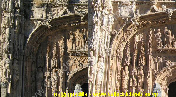 Valladolid - Iglesia de San Pablo - Antes y despues 023