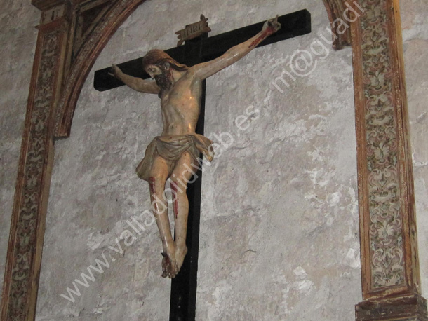 Valladolid - Iglesia de San Pablo 148 b 2011 - CRISTO CRUCIFICADO - Pedro de la Cuesta 1630