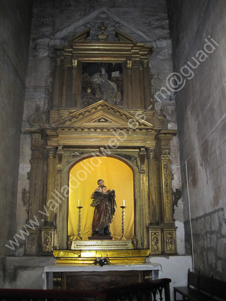 Valladolid - Iglesia de San Pablo 150 2011 - RETABLO ROCOCO DE SAN JOSE - S. XVIII