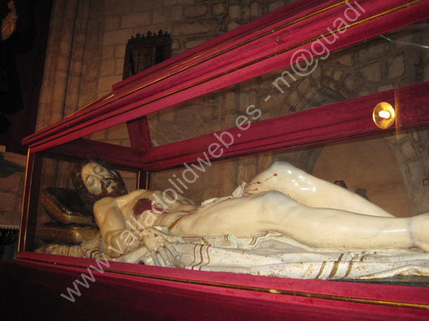 Valladolid - Iglesia de San Pablo 161 d 2011 - CRISTO YACENTE - GREGORIO FERNANDEZ - 1610