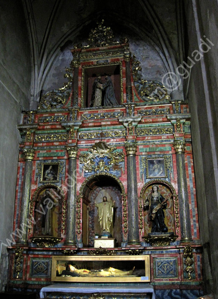 Valladolid - Iglesia de San Pablo 193 2011 - RETABLO BARROCO S.XVIII