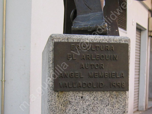 Valladolid - Arlequin de Angel Membiela 1998 - Calle Fray Luis de Leon 004 2008