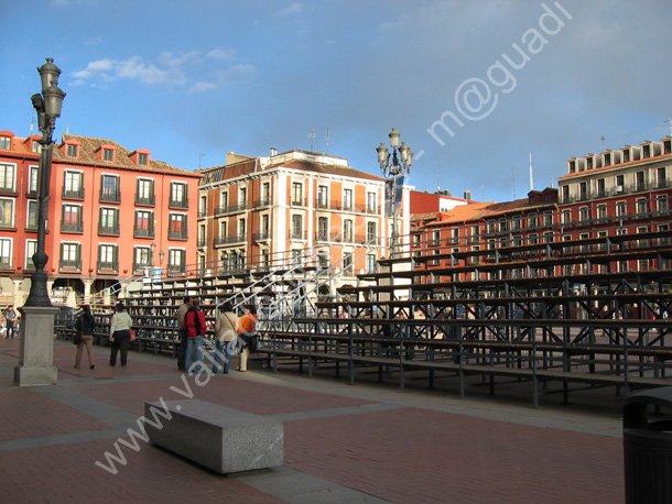 Valladolid - Plaza Mayor 031 2009 Preparada para Semana Santa