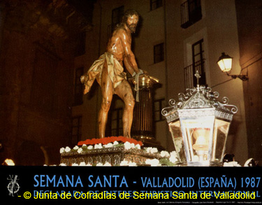 Semana Santa de Valladolid cartel de la JCSSVA 1987