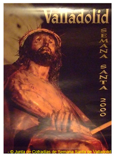 Semana Santa de Valladolid cartel de la JCSSVA 2000